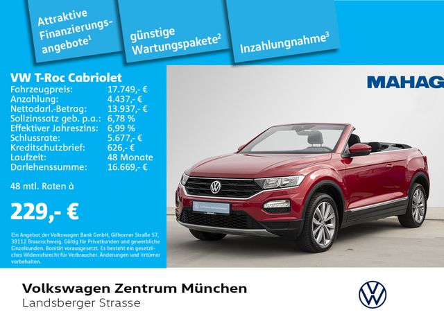 Volkswagen T-Roc Cabriolet 1.0 TSI STYLE Navi 6-Gang