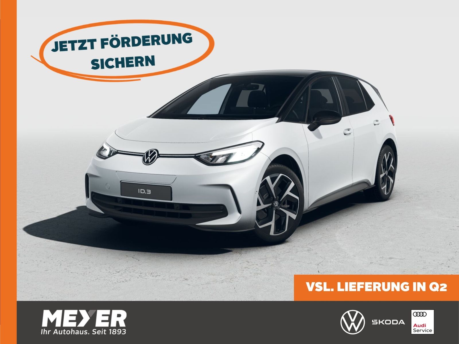 Fahrzeugabbildung Volkswagen ID.3 Pure ENERGY 52 kWh *Ganzjahresreifen, Navi,
