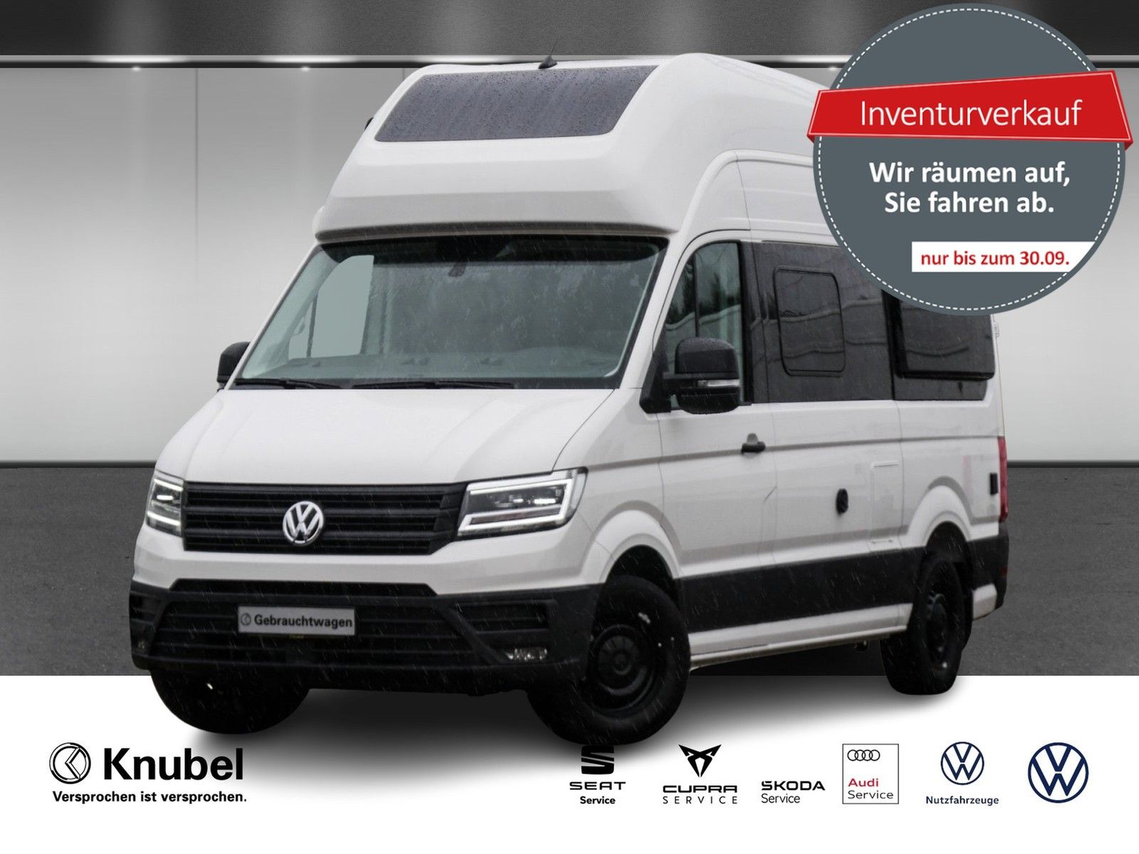 Volkswagen Grand California 600 LED Solar ACC Fahrradträger