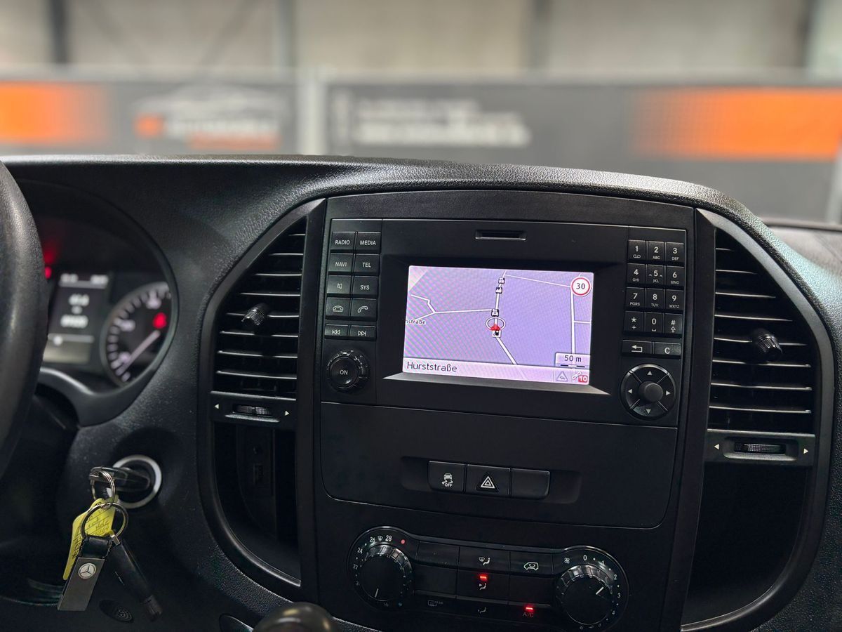 Fahrzeugabbildung Mercedes-Benz Vito 116 CDI lang Sortimo#Navi#Klima#Temp.#AHK