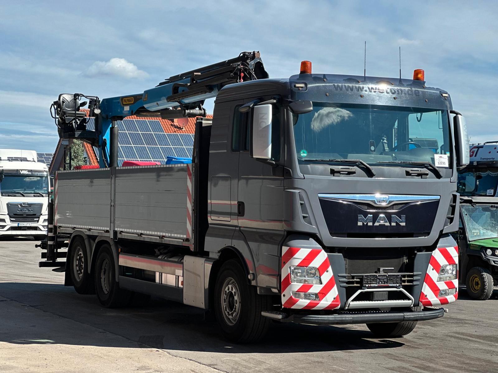 MAN TGX 26.520 Baustoffpritsche PALFINGER