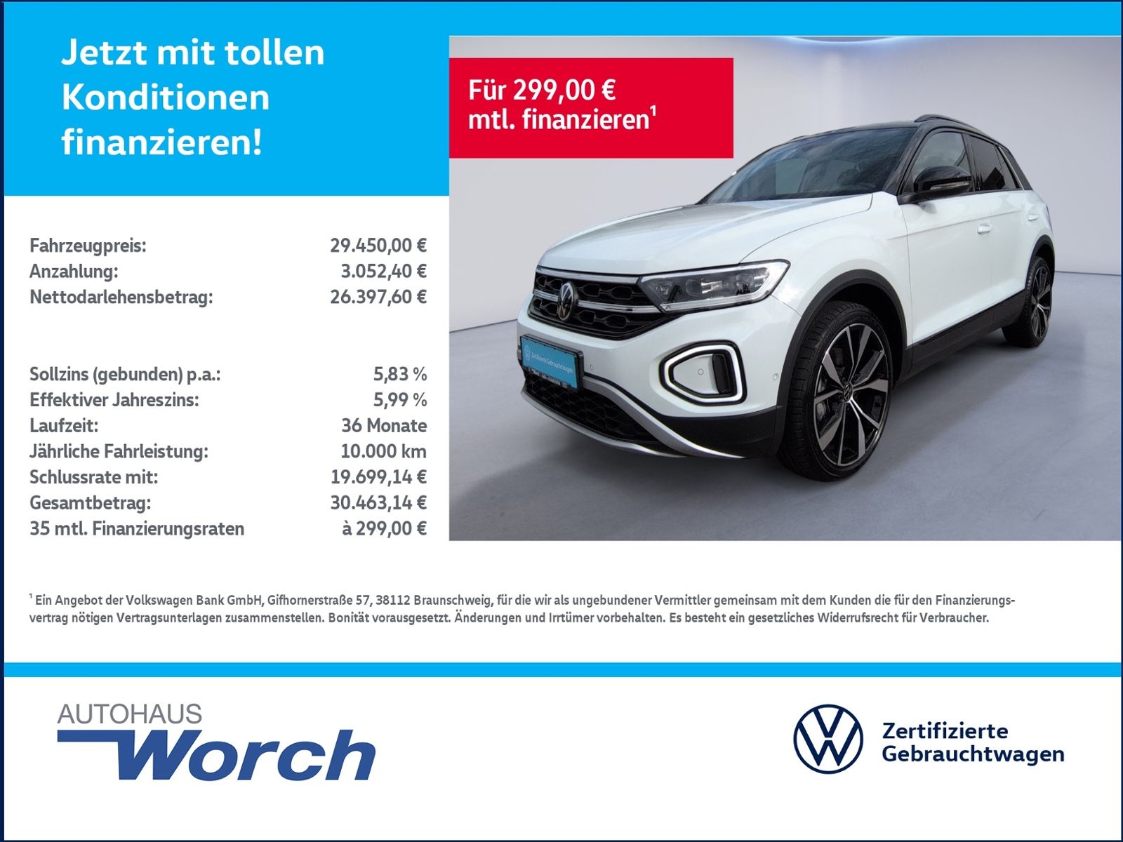 T-Roc Style 2.0 TDI DSG BlackStyle+AHK+RFK+19"+