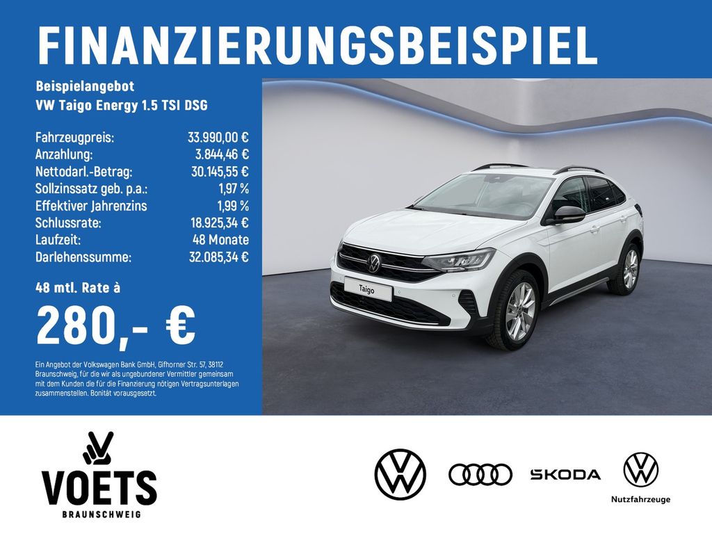 Taigo Energy 1.5 TSI DSG KEYLESS+TRAVELASSIST