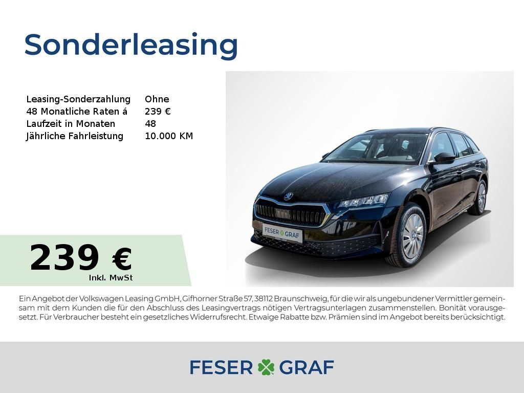 Skoda Octavia Combi Essence 1.5TSI NAV/LED/PDC/RFK/SHZ