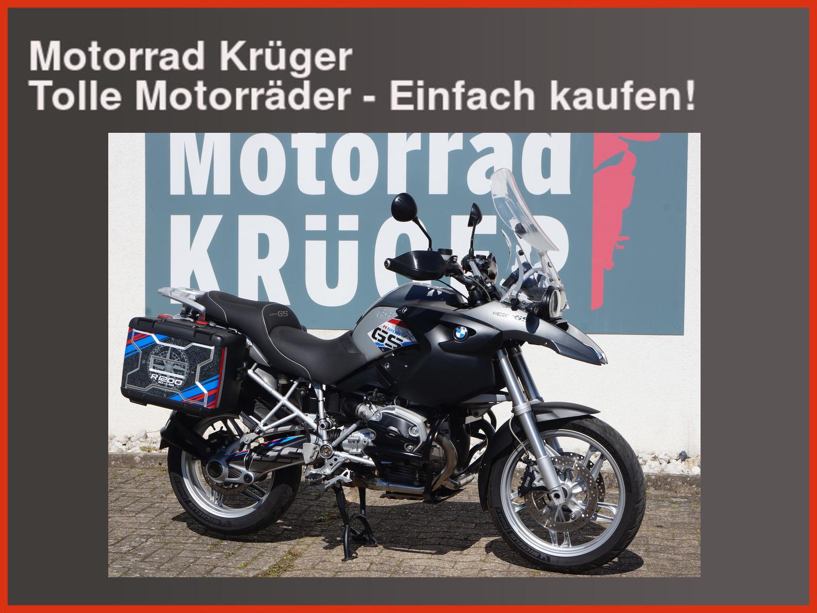 BMW R1200 GS ABS Koffer Top Zustand! Bagster Voll