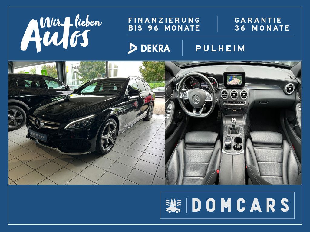 MERCEDES-BENZ C 180 T CGI/AMG-LINE/LED/LEDER/ALU/GARANTIE/PDC/