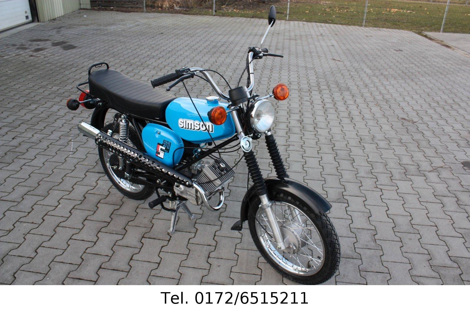 Simson S51 Neuaufbau mit 12V