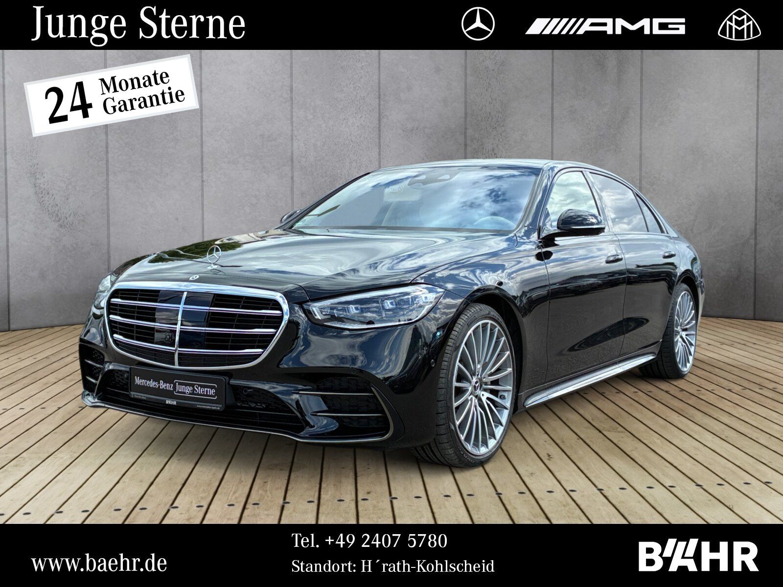 MERCEDES-BENZ S 450 d 4M lang AMG+Night/Pano/Burmester3D/360°