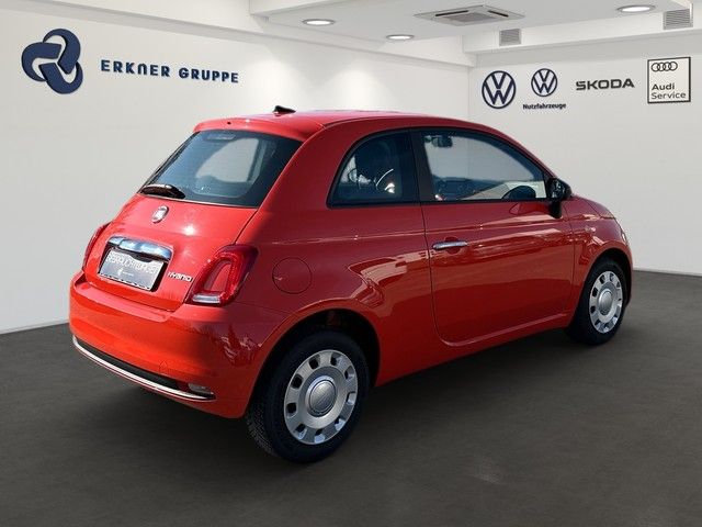 Fahrzeugabbildung Fiat 500 1.0l Hybrid Red TEMPOMAT+UCONNECT+KLIMA+++