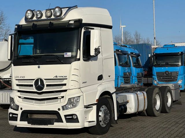 Mercedes-Benz Actros 2651 6x4 Big Axle Chassis Retarder Full A