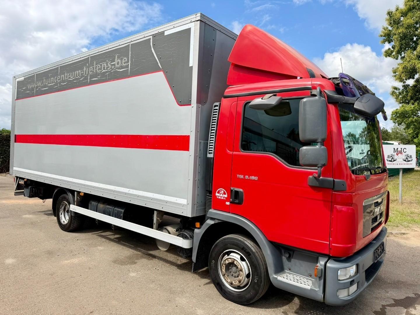 MAN TGL 8.180 CLOSED BOX / KOFFER (6m30 x 2m44 x 2m3