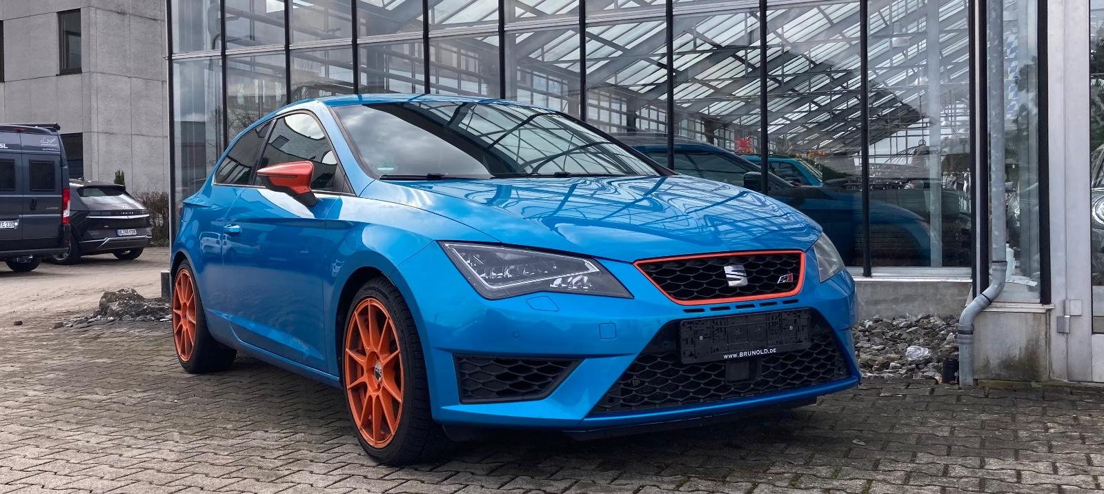Seat Leon SC 290 DSG Cupra Orange Line Alu 19" Leder