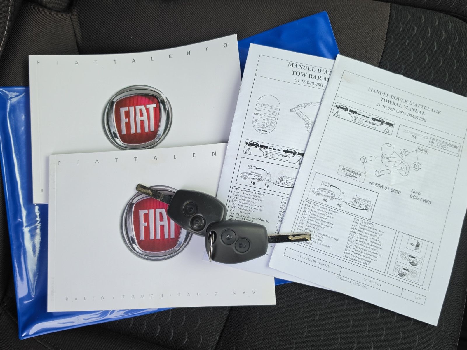 Fahrzeugabbildung Fiat Talento Kasten L1H1 1,0t SX AHK NAVI TEMPOMAT