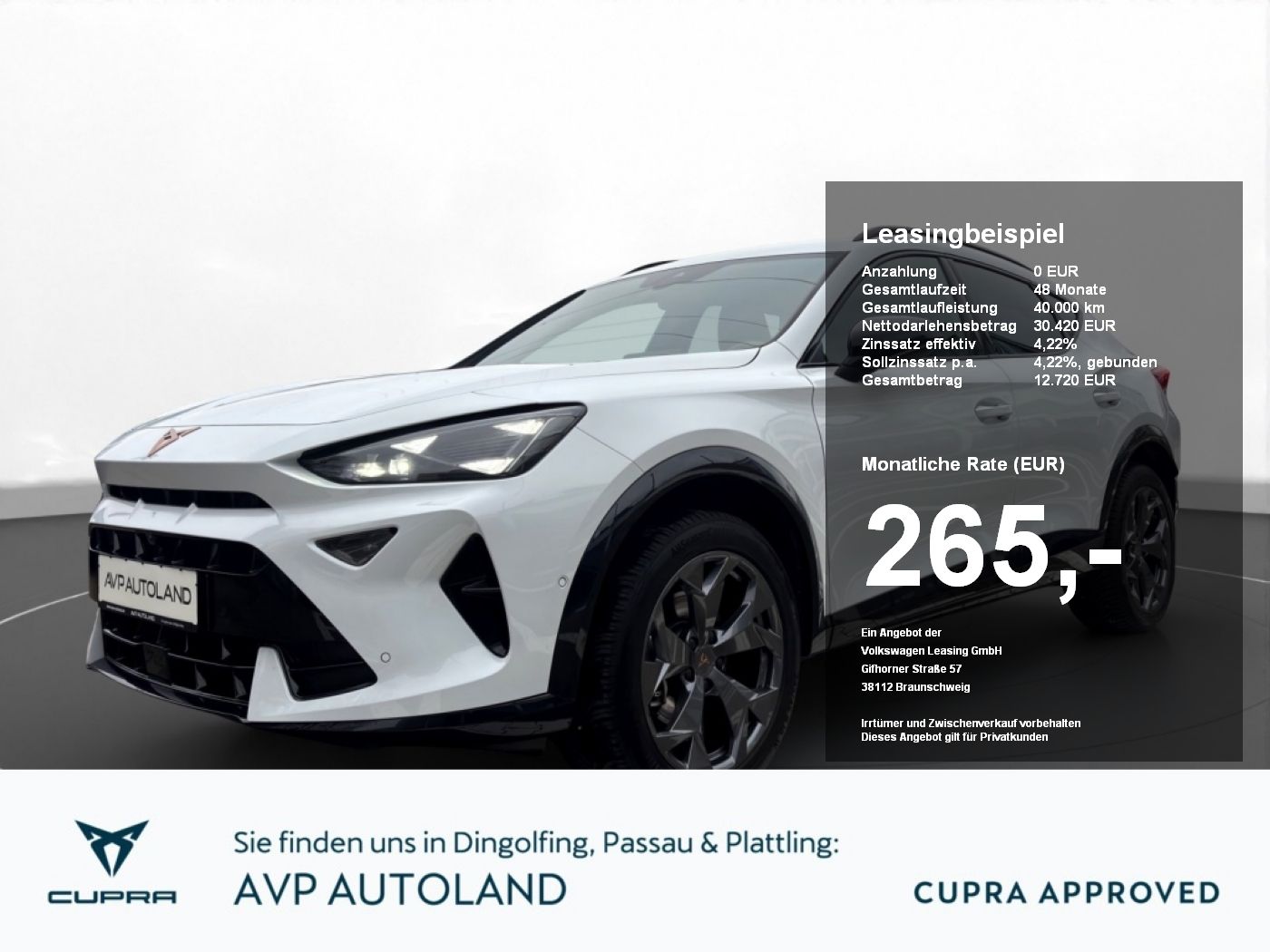 Cupra Formentor 1.5 eTSI DSG | NAVI | LED | ACC |