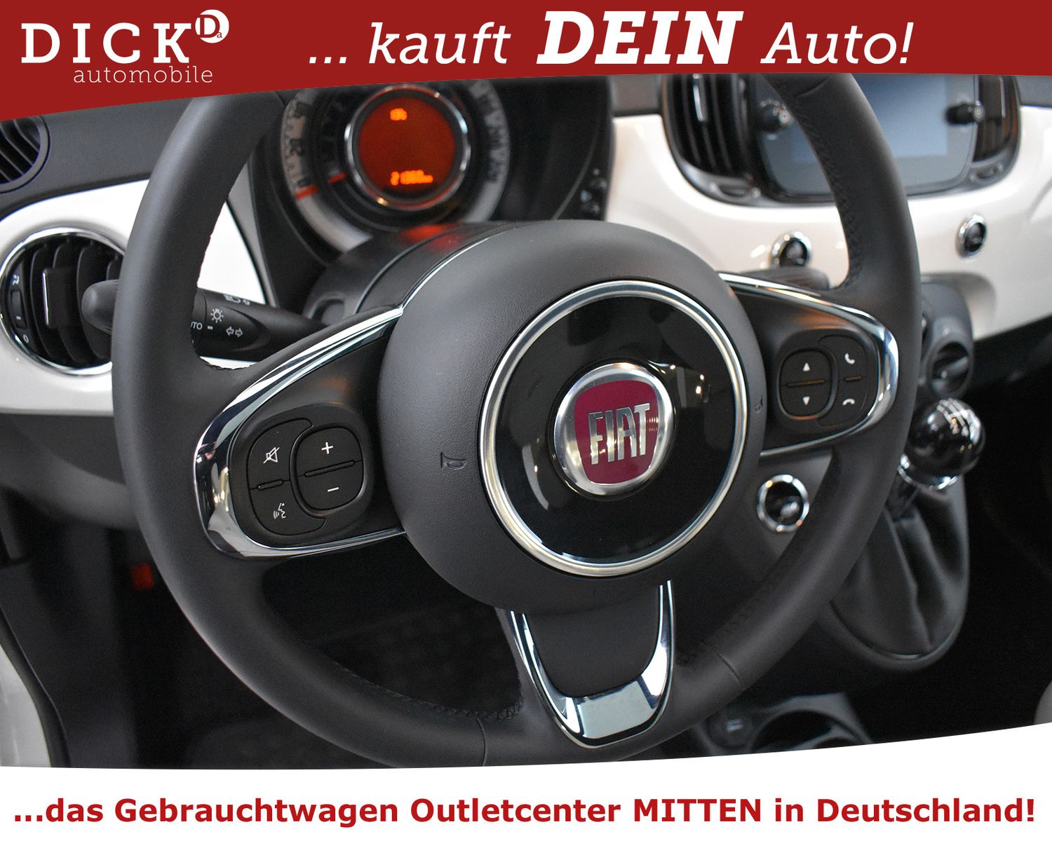 FIAT 500 Dolcevita PANO+LEDER+NAVI+DAB+MFL+TEMP+PDC+ - Image 11