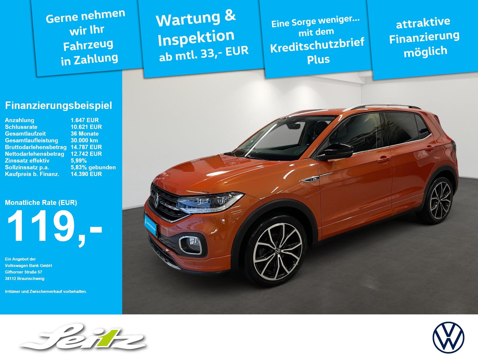 Volkswagen T-Cross 1.0 TSI Style *LED*KAMERA*NAVI*SITZH*