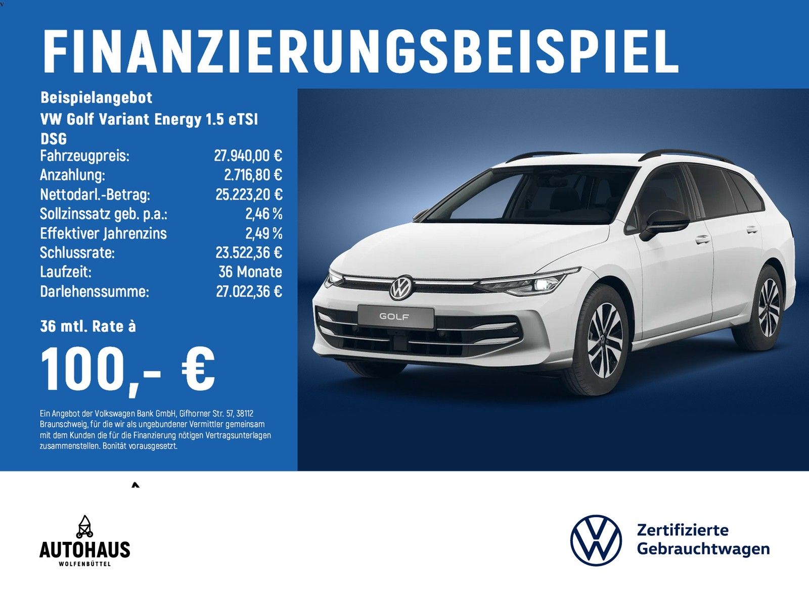 Volkswagen Golf Variant Energy 1.5 eTSI DSG AHK+NAVI+LED