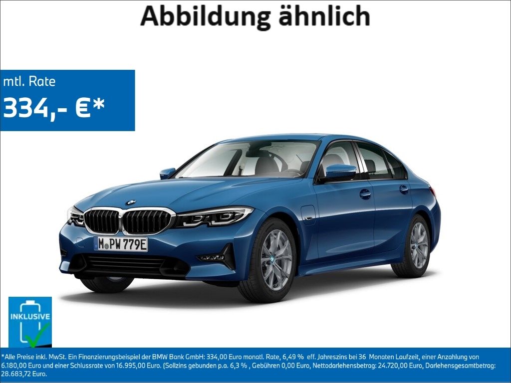 BMW 330 e Sport Line xDrive/Navi/Leder/360°Kamera