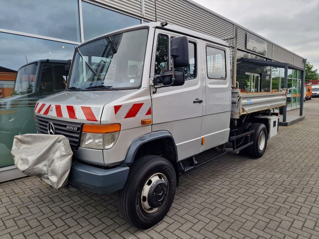 Mercedes-Benz 815 Doka-Kipper+Winde+4x4+Untersetzung+Standh.