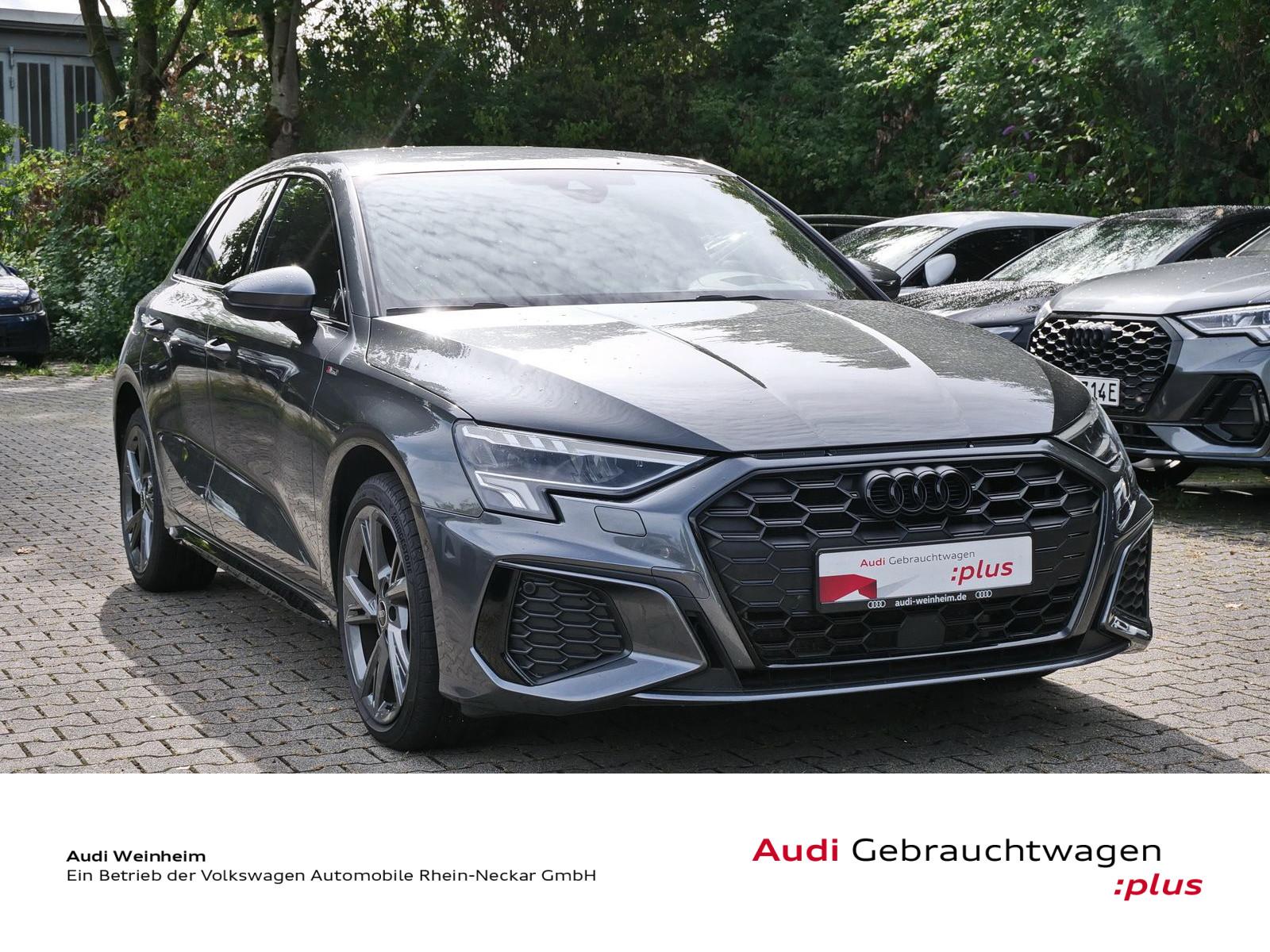 Audi A3 45 TFSI Black Paket S-Line Head Up LED S-tron, миниатюра 6