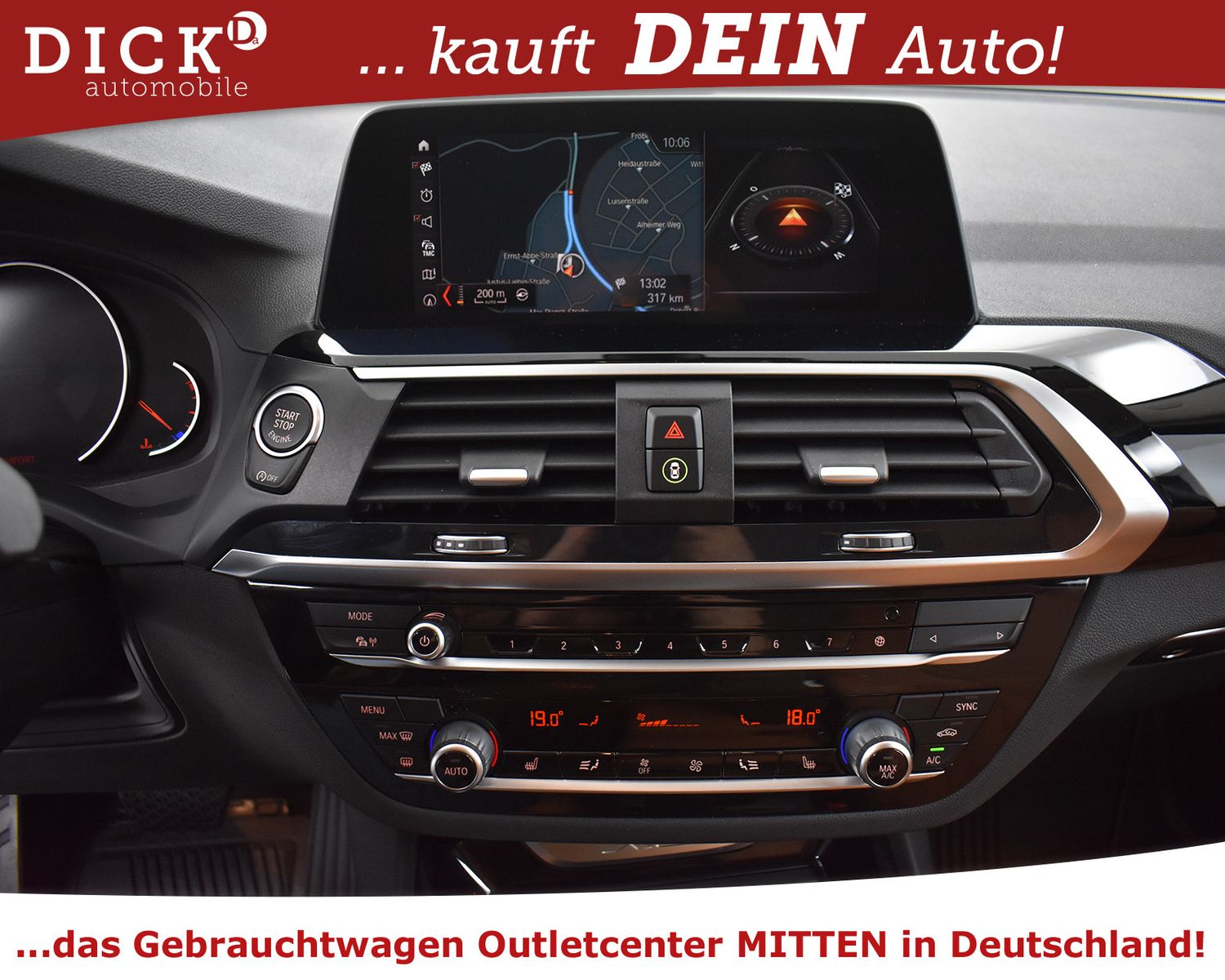 BMW X3 xDr 30i xLine PANO+LEDER+KAM+NAVI+LED+SHZ+M19 - Image 14