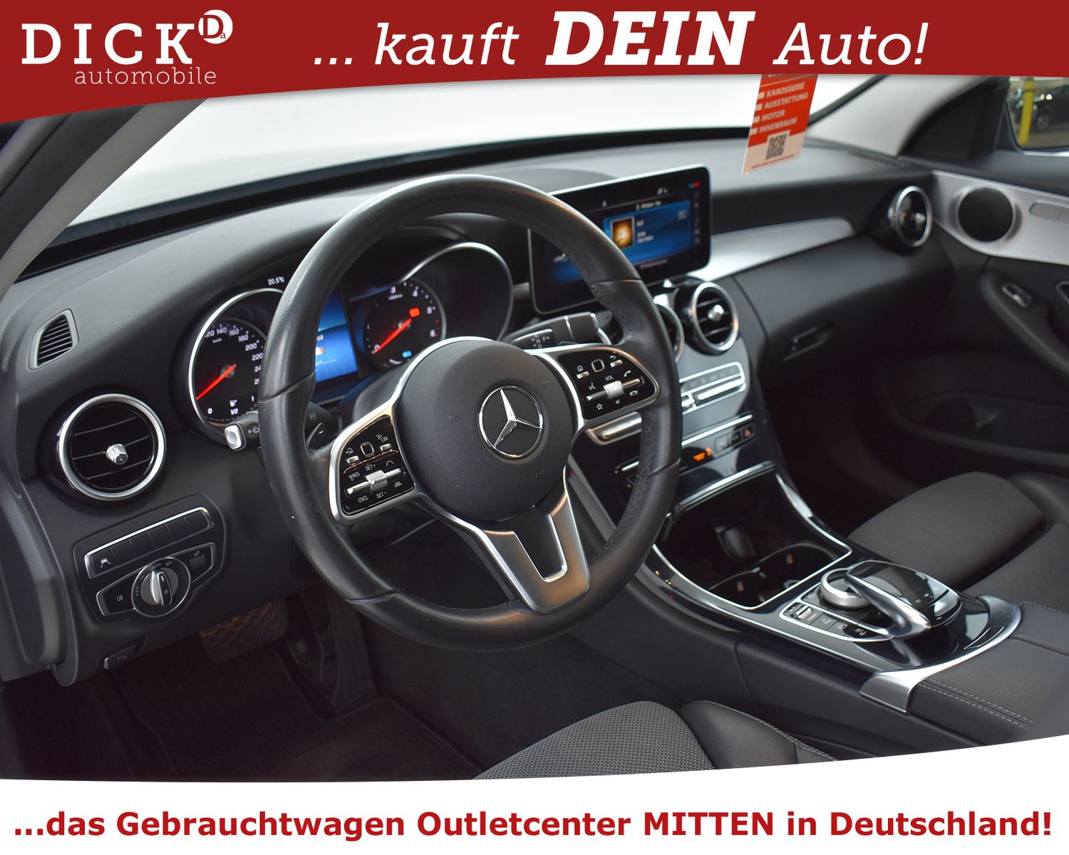 MERCEDES-BENZ C 300de T Avantg STANDHZ+NAV+LED+AHK+ACC+KAM+18" - Image 10