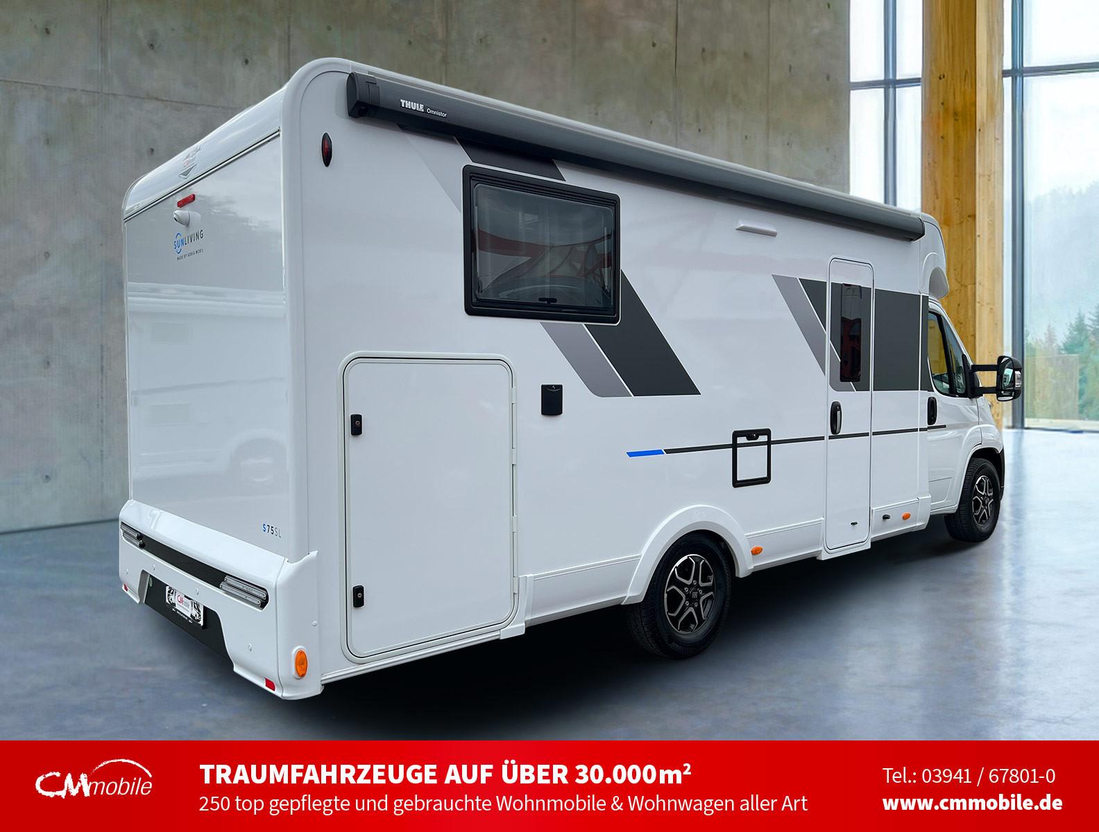 Sun Living S 75 SL - Automatik - Hub&Einzelbetten -