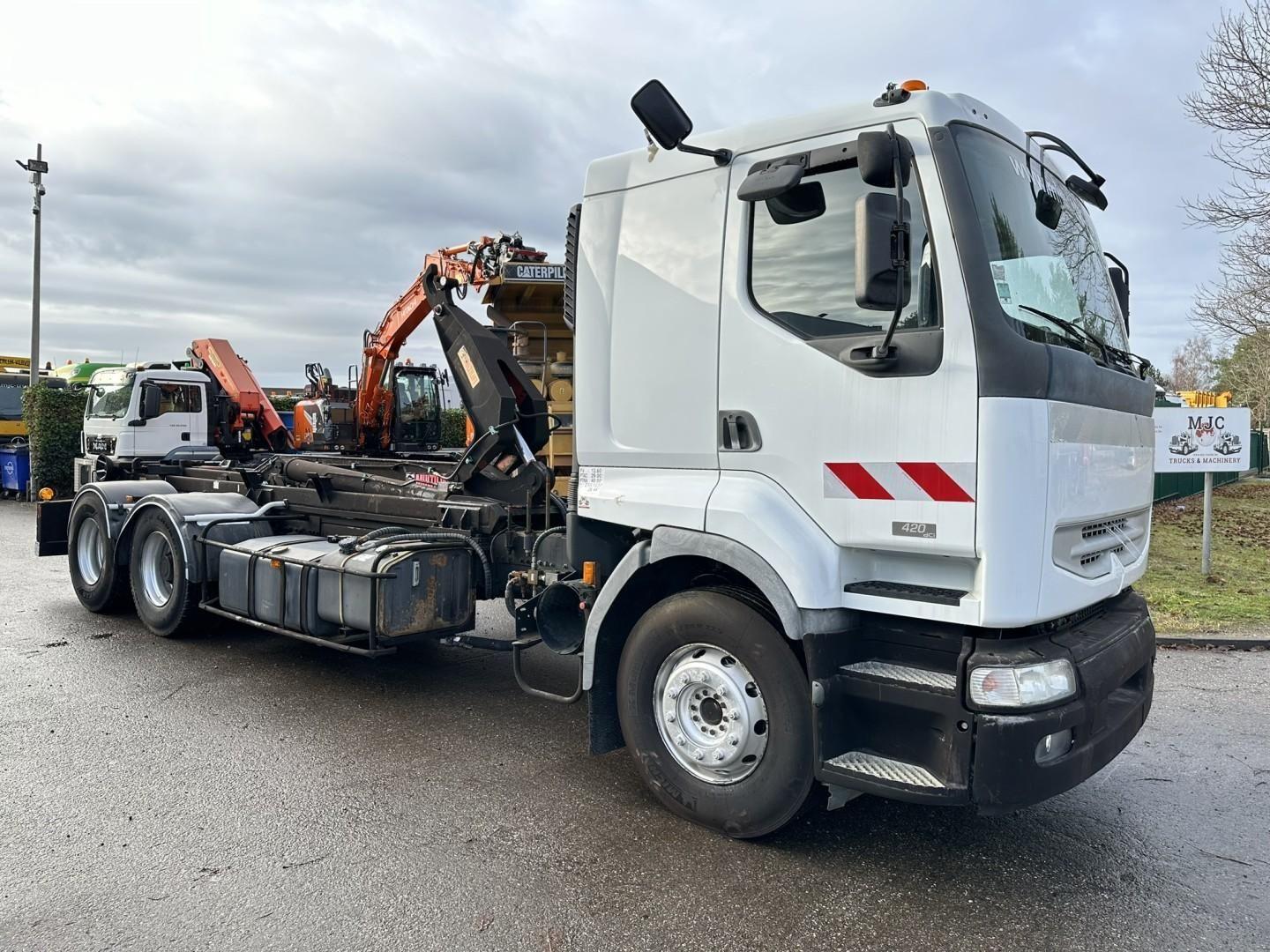 Renault PREMIUM 420 DCI 6x2 - ABROLLKIPPER HIAB LHT 260