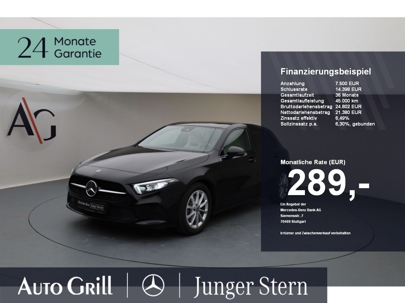 Mercedes-Benz A 250 4MATIC Progressive Night LEDLicht PanoDach