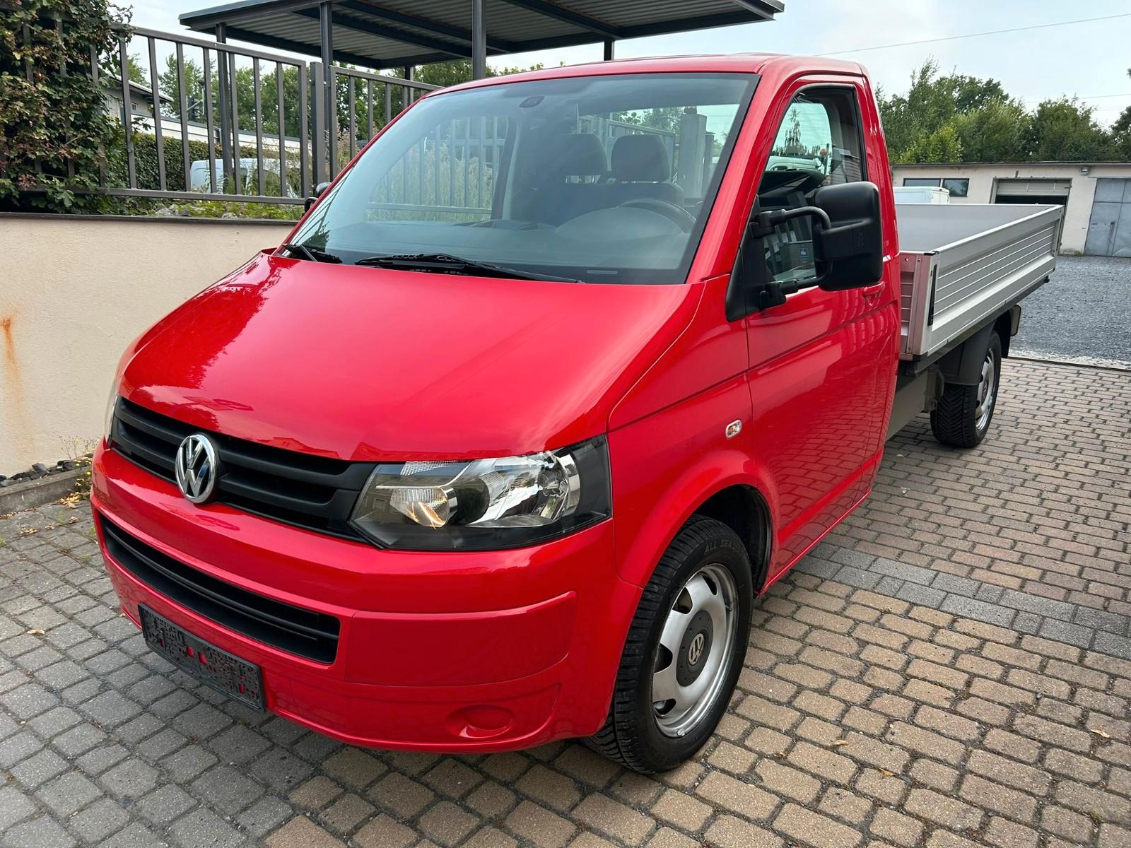 Volkswagen T5 Pritsche Tieflader 2.0 TDI DSG Klima AHK MwSt