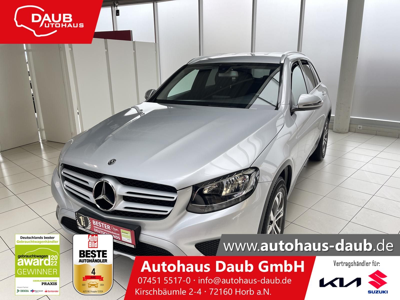 MERCEDES-BENZ GLC 250 4Matic+Automatik+Navi+Klima+Alu+AHK+voll