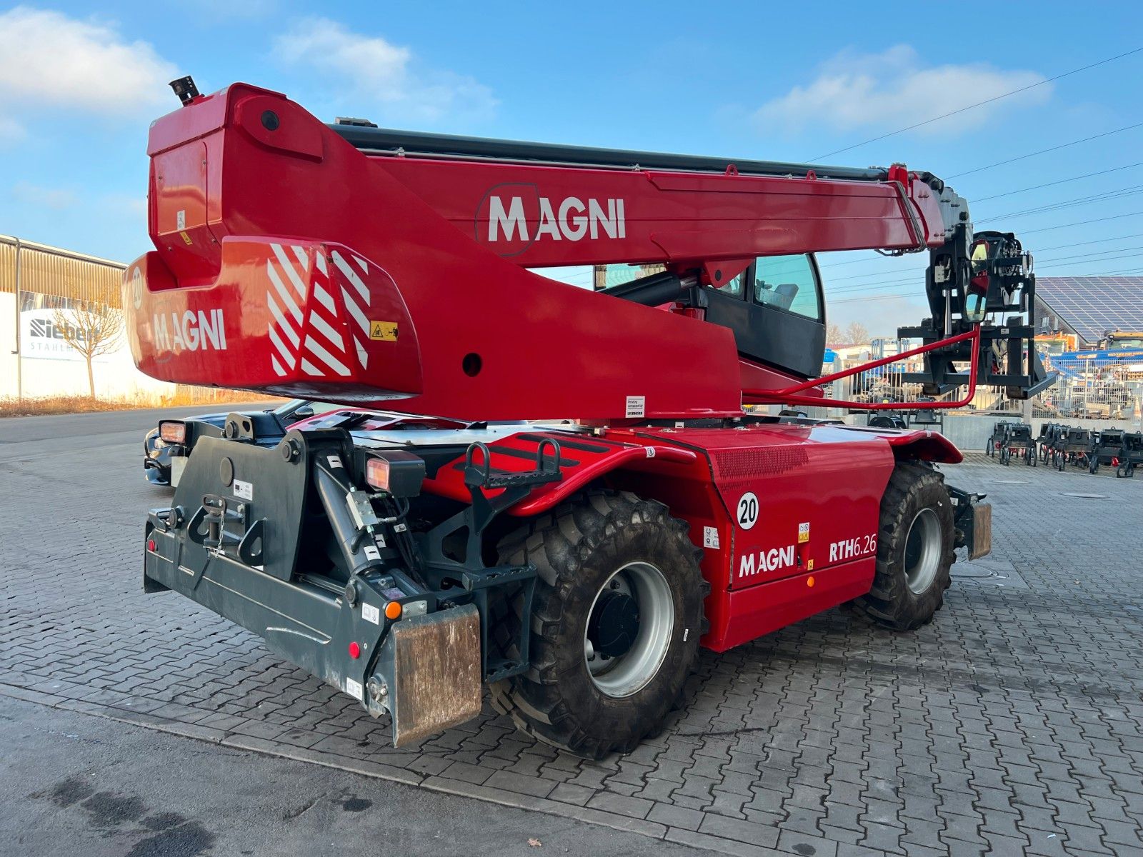 Fahrzeugabbildung Andere Magni RTH 6.26 / nur 849h ! / Gabel / 5 t Winde