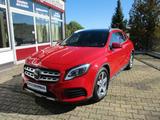 Mercedes-Benz GLA 200 GLA -Klasse +AHK+Allrad+AMG - mit Diesel-Antrieb: Rot, Panorama-Dach, Limousine
