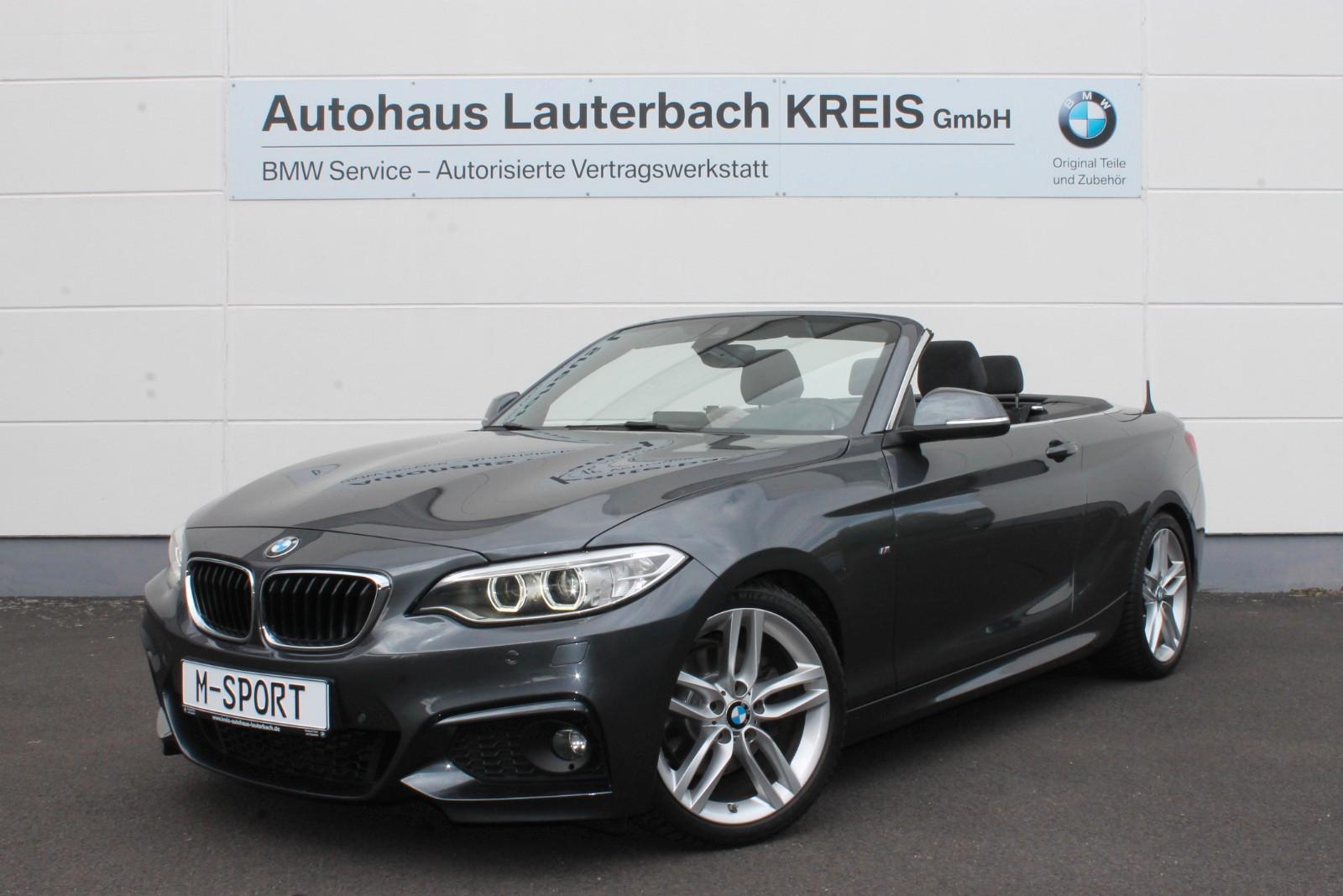BMW 220i M-Sport Cabrio NAV, XENON, PDC, SHZ+LHZ,18"