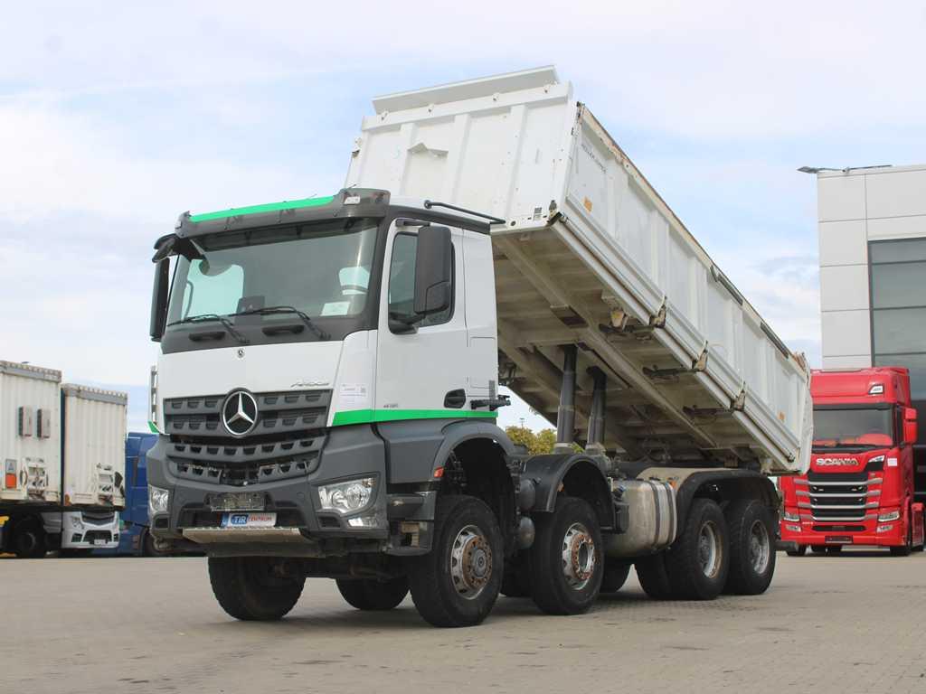 Mercedes-Benz Arocs 4151, 8X6, THREESIDED, 13m³, EURO 6