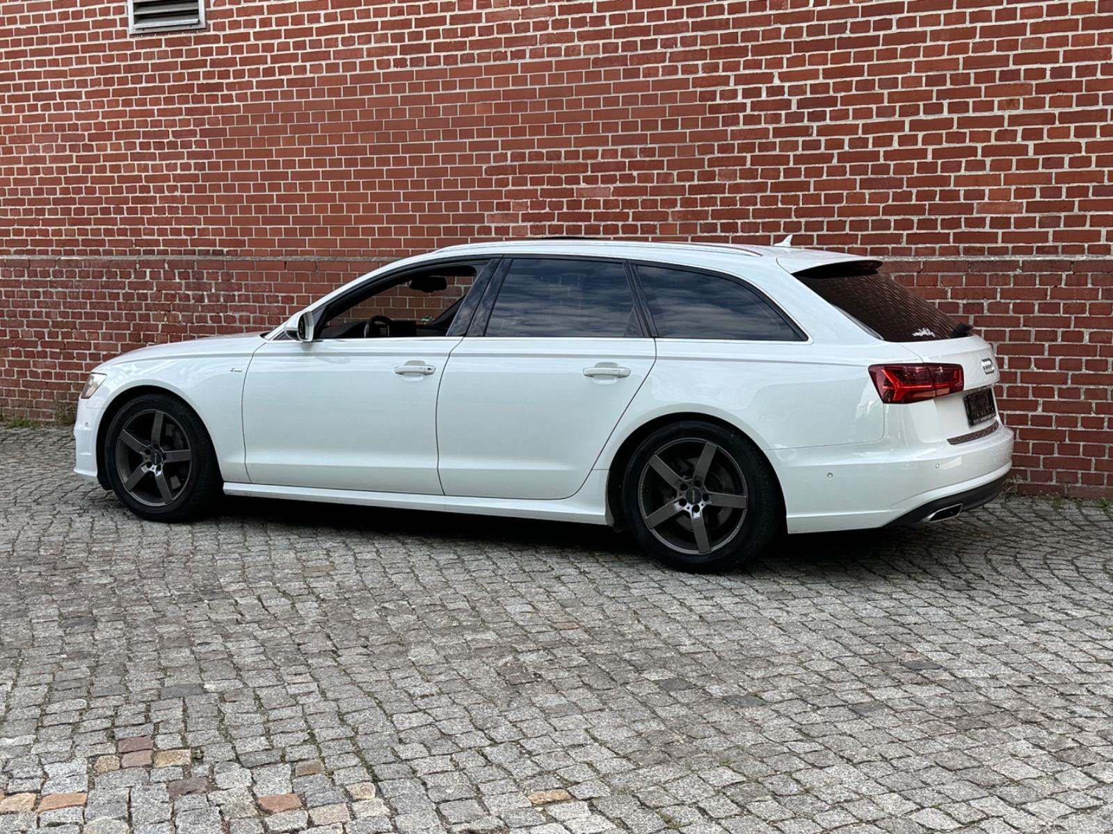 Audi A6 Avant S-line 3.0 TDI 218ch - Toi ouvrant panoramique - Alcantara - Carnet entretien - Pneus toutes saisons - Hayon éléctrique