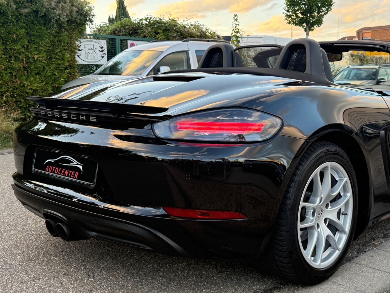Porsche Boxster 718 Spyder PDK Sport-Design DeutschesKFZ foto 17