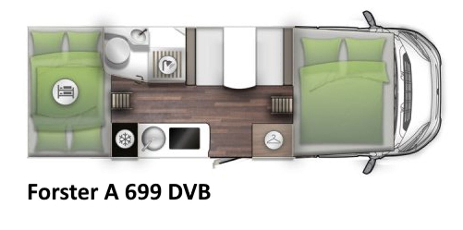 Fahrzeugabbildung Forster A FA699DVB 10970,- EUR Sondernachlass / 165 PS
