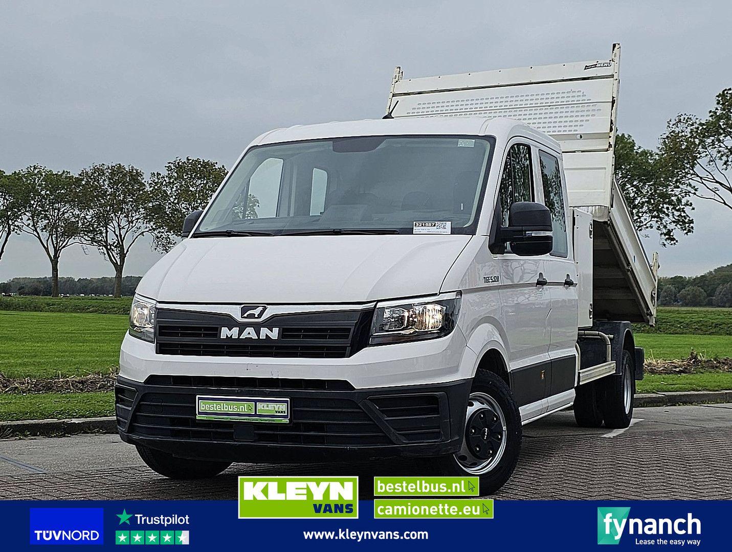 MAN TGE 5.120 DUB.CAB Kipper Kist!