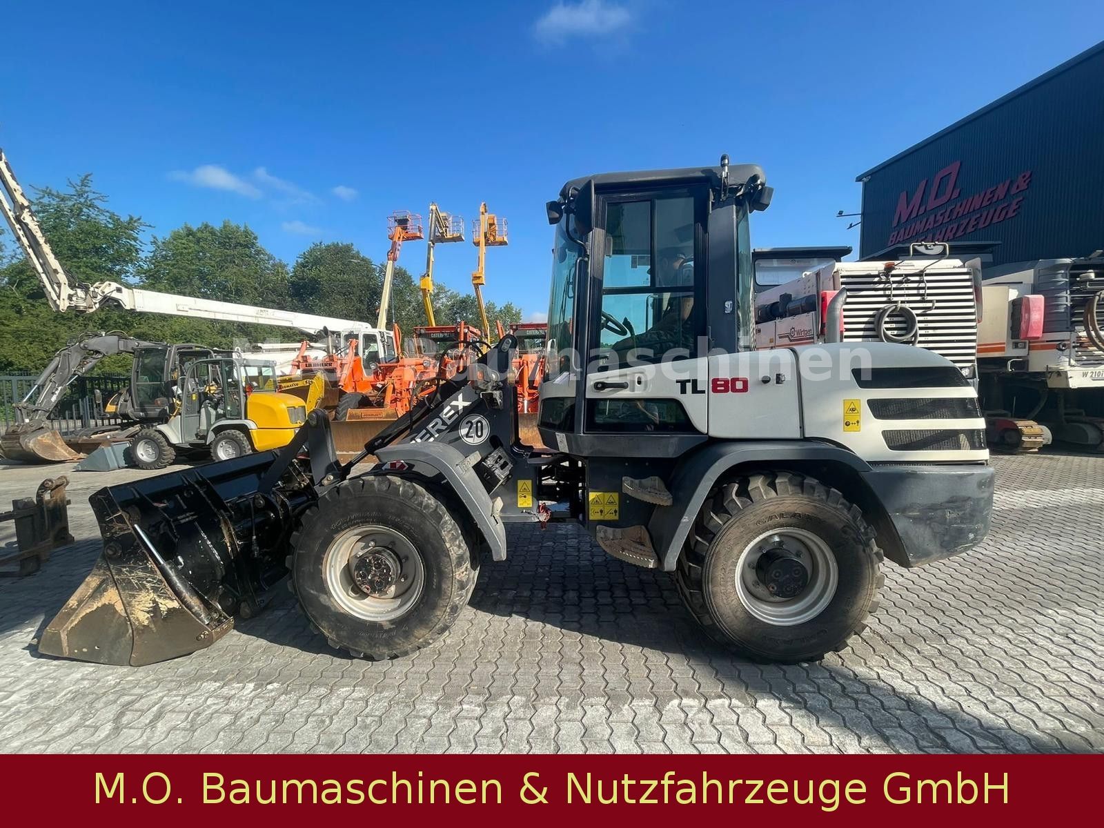 Fahrzeugabbildung Terex TL 80 / Klappschaufel/Palettengabel/SW/2100Bstd