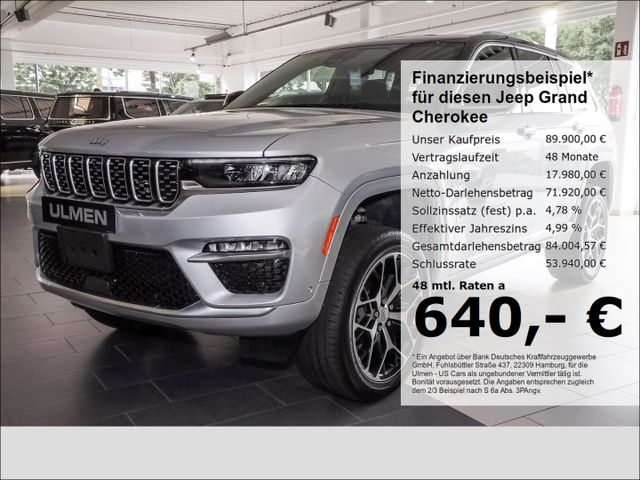 Jeep Grand Cherokee 5.7 V8 Summit Reserve Luftfahrwer