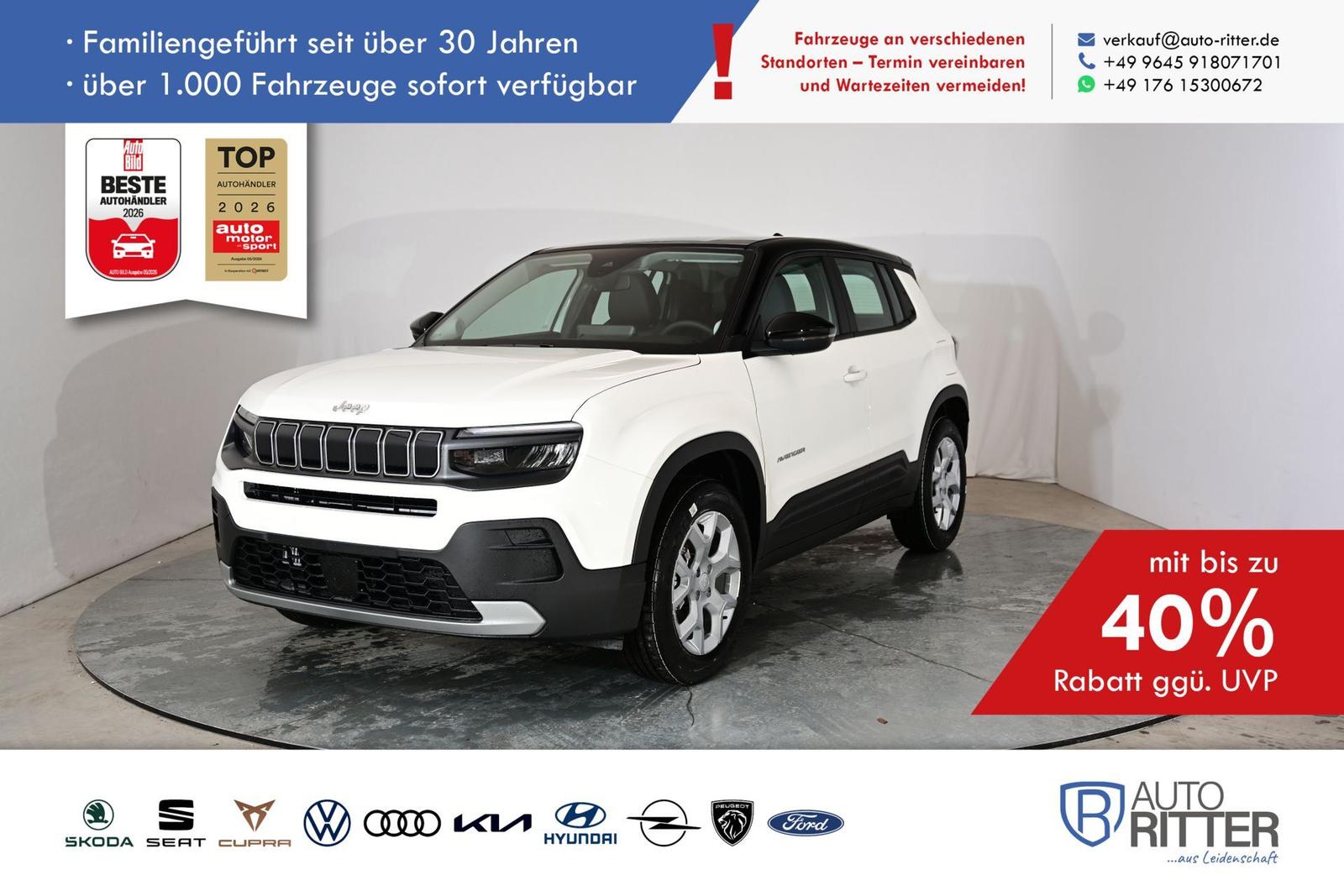 Jeep Avenger Altitude LED|Carplay|Klima|PDC|SHZ