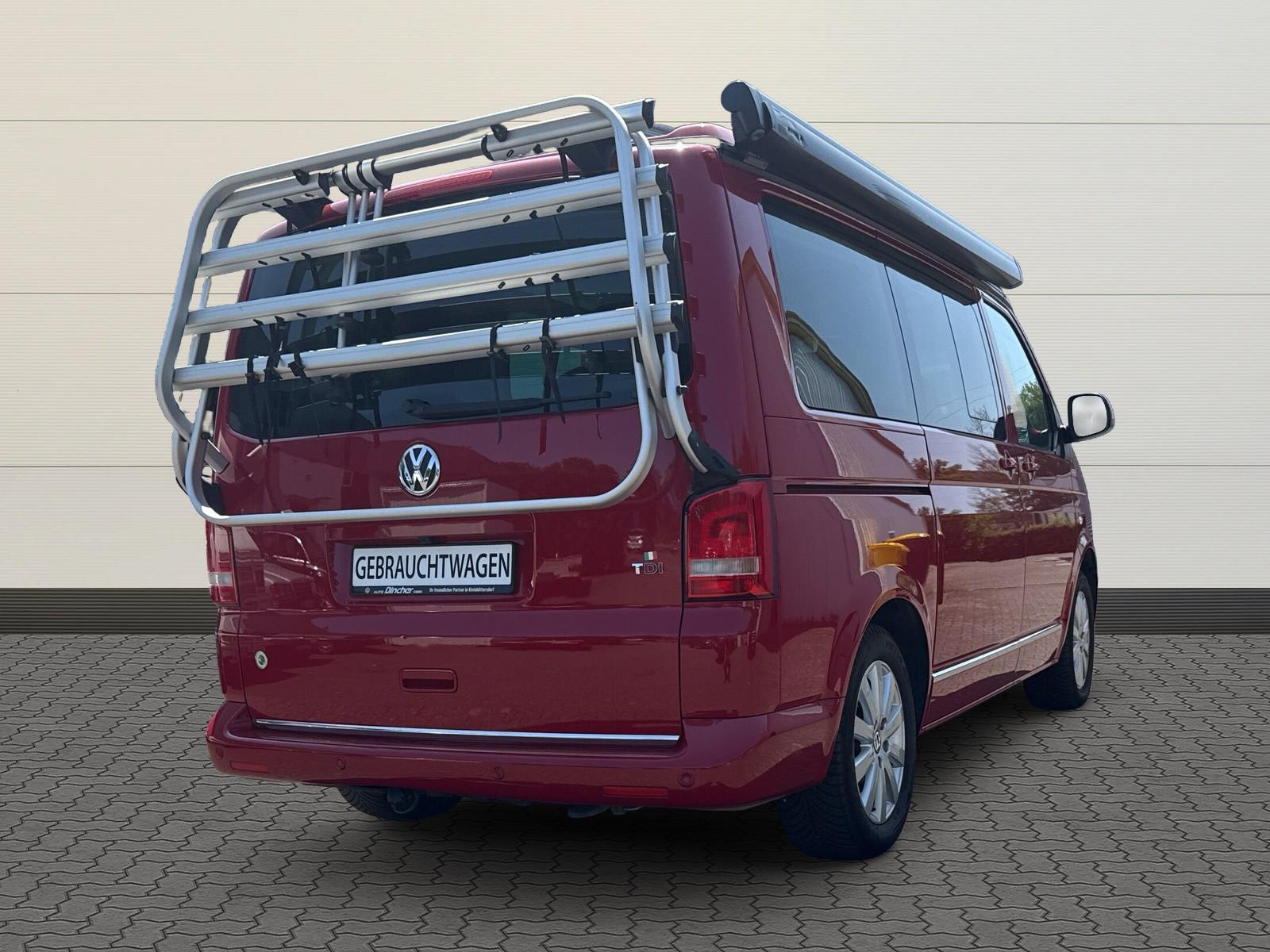 VOLKSWAGEN T5 CALIFORNIA COMFORTLINE 179 ch BVA - TOIT RELEVABLE - CAMERA DE RECUL - GPS - SIEGES CHAUFFANTS