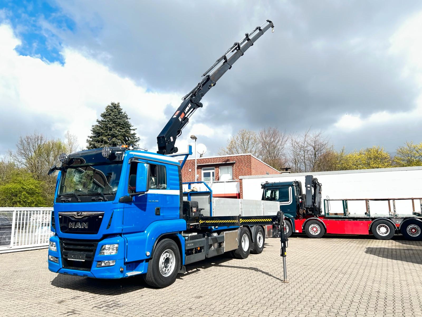MAN 26.400 Pritsche + HIAB 232 Kran 6x2