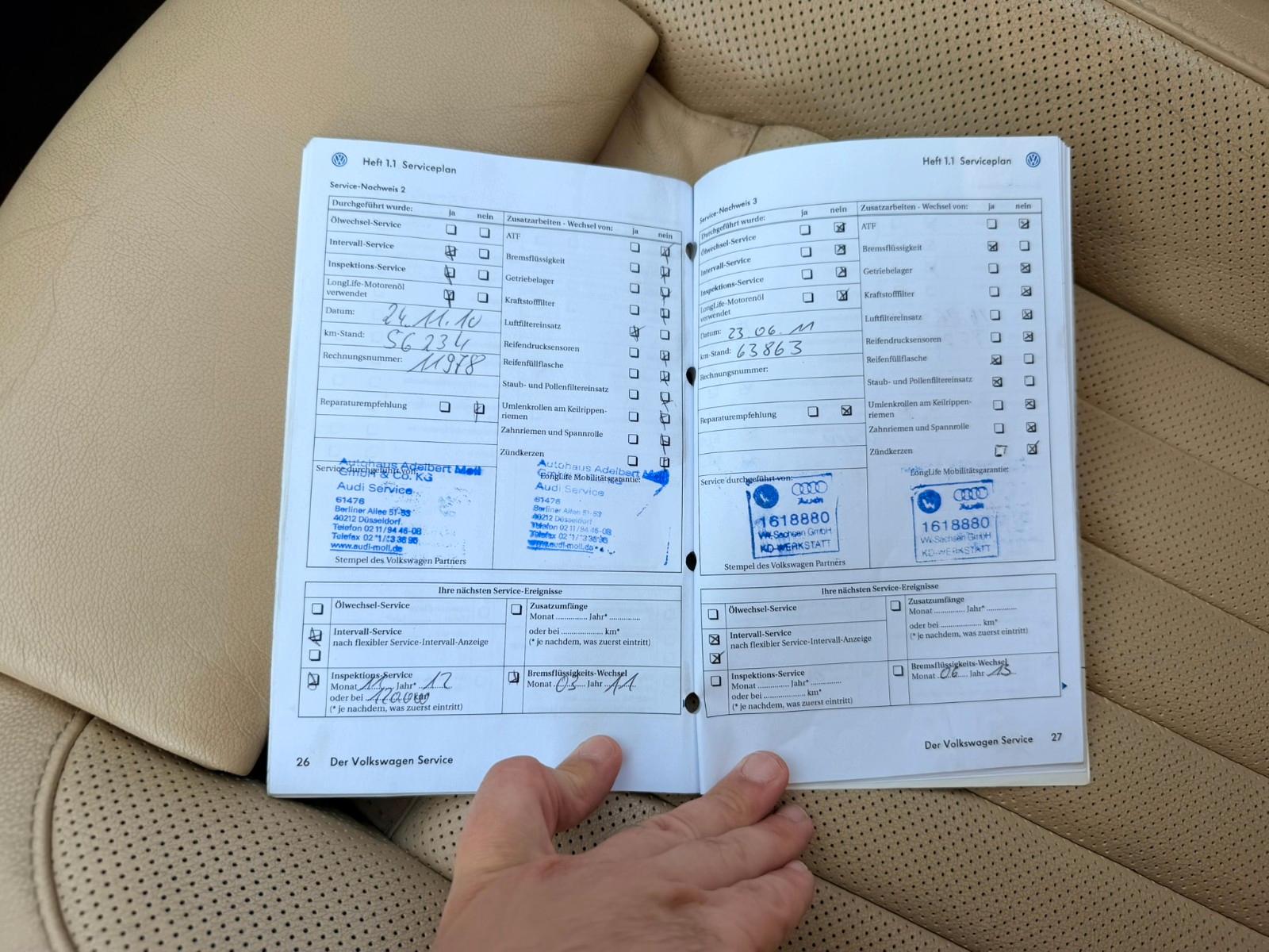 Volkswagen Phaeton V8 4Motion Massage NAVI TMP S-Heft MEMOR