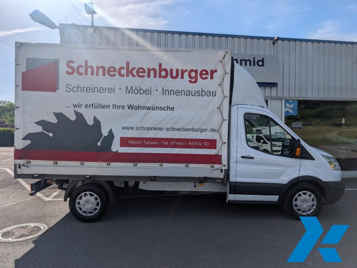 Ford Transit Pritsche 350 L3 Einzelkabine + Plane und