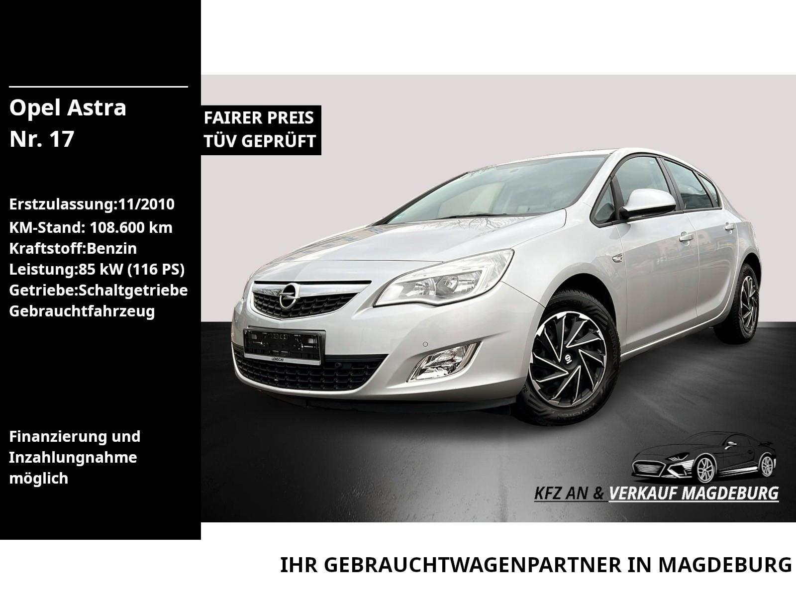 Opel Astra J Lim. 5-trg. Edition /E17