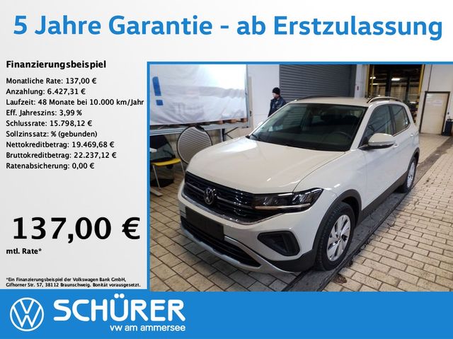 Volkswagen T-Cross 1.0TSI DSG Life Facelift NAVI ACC APP-Co