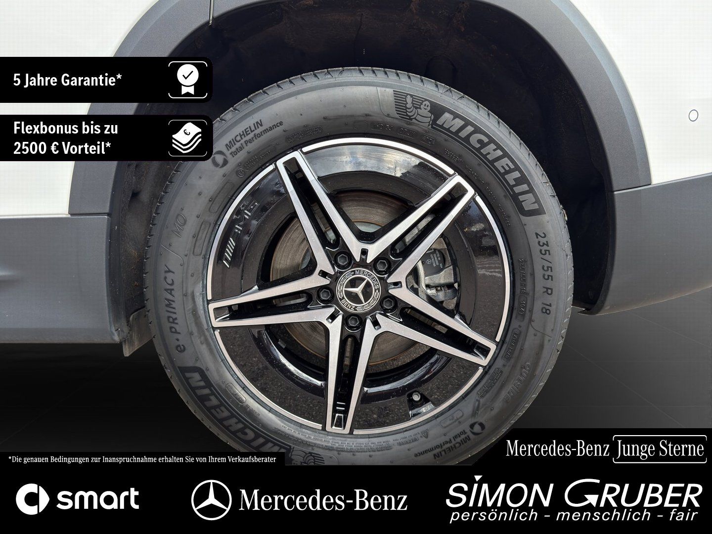 Fahrzeugabbildung Mercedes-Benz EQB 300 4M AMG Night 360 Winter 7Sitze Model 25