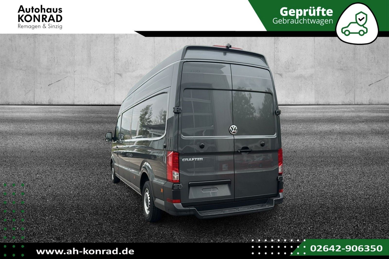 Fahrzeugabbildung Volkswagen Crafter Kasten Kasten 35 lang Superhochdach FWD